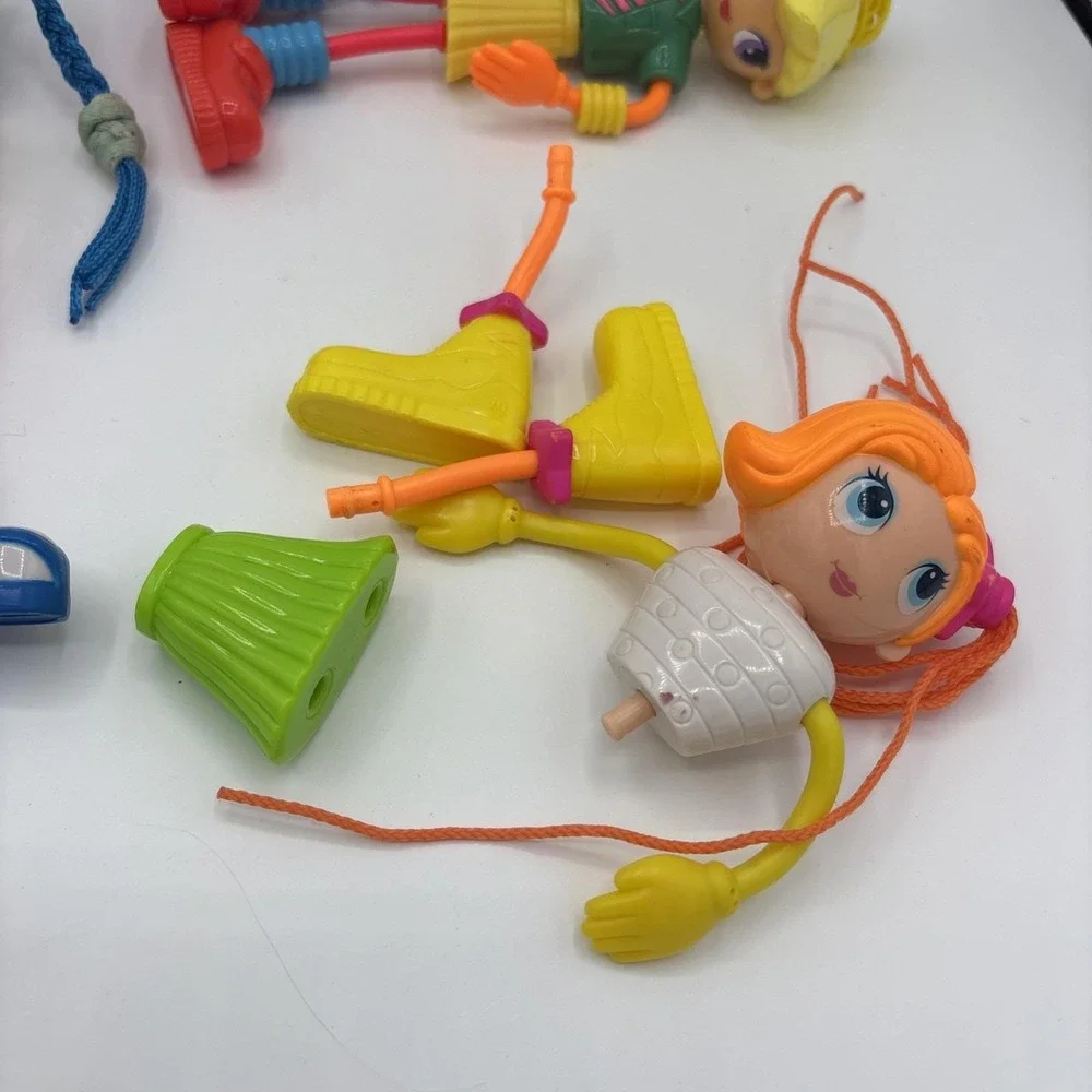 Vintage 2003 Ohio Art Betty Spaghetty McDonalds Doll Lot - Complete Set of 4
